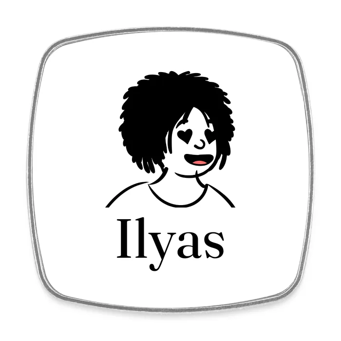 Magnet personnalisé au prénom Ilyas