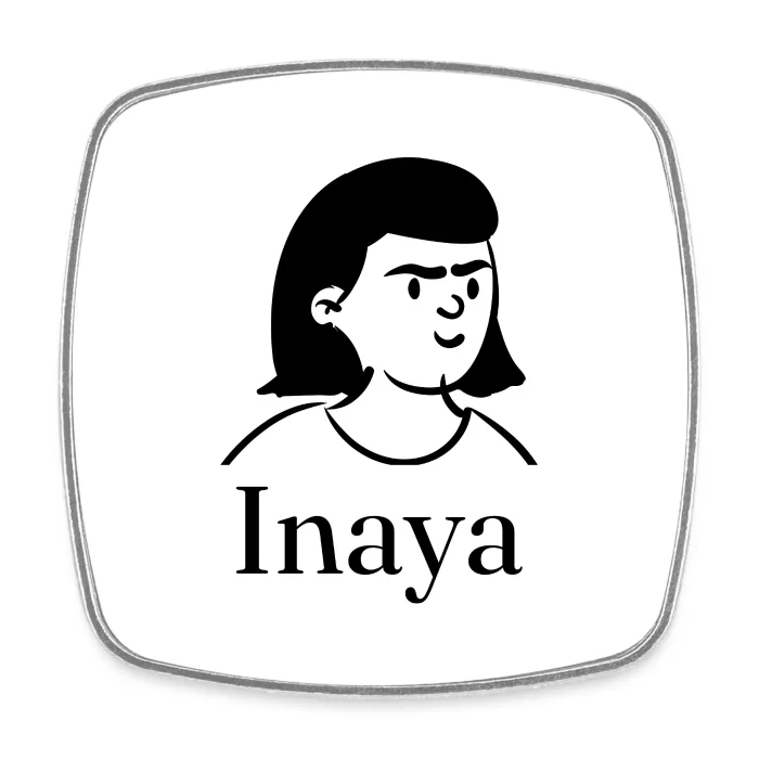 Magnet personnalisé au prénom Inaya
