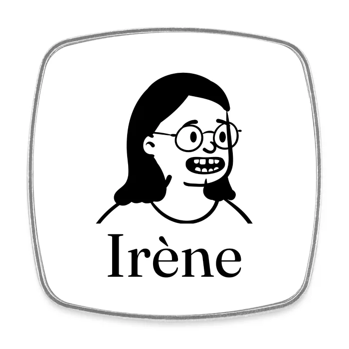 Magnet personnalisé au prénom Irène