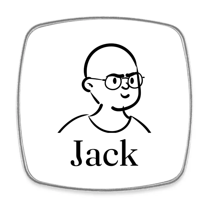 Magnet personnalisé au prénom Jack