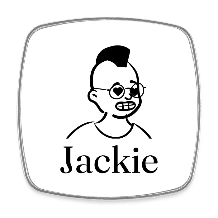 Magnet personnalisé au prénom Jackie