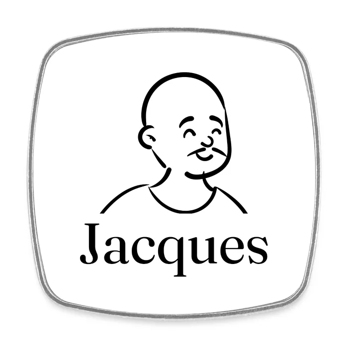Magnet personnalisé au prénom Jacques