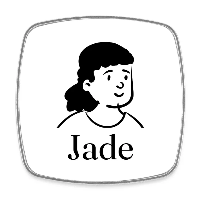Magnet personnalisé au prénom Jade