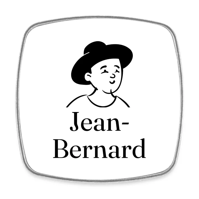 Magnet personnalisé au prénom Jean-Bernard