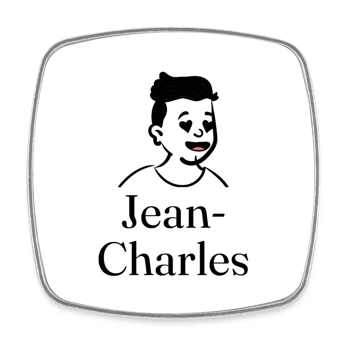 Magnet personnalisé au prénom Jean-Charles