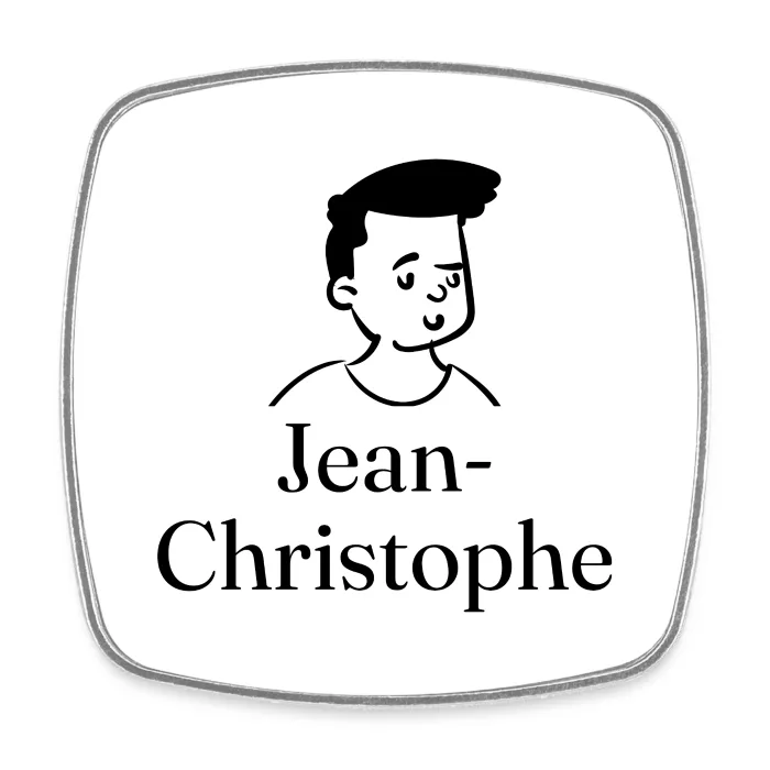 Magnet personnalisé au prénom Jean-Christophe