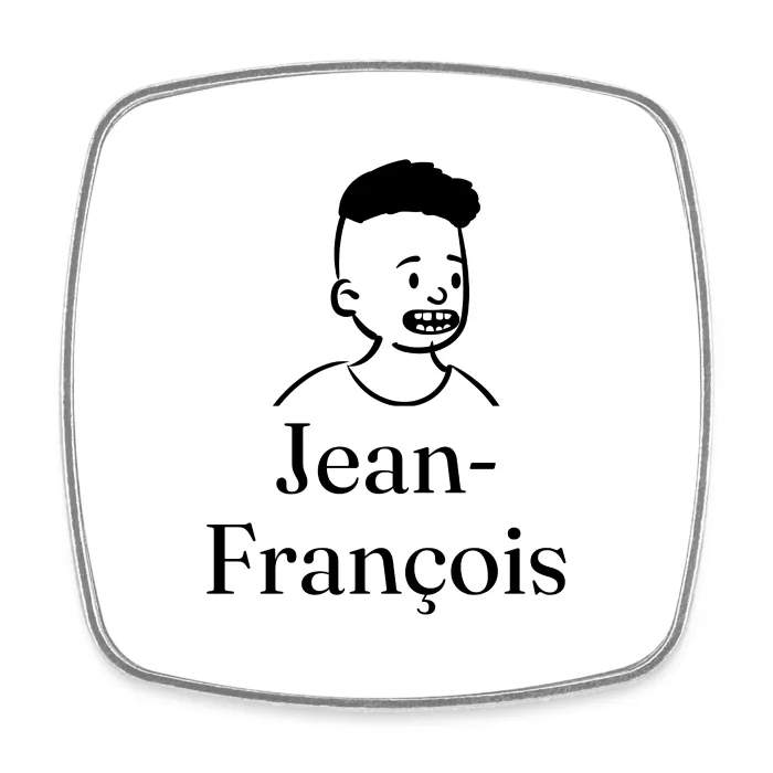 Magnet personnalisé au prénom Jean-François