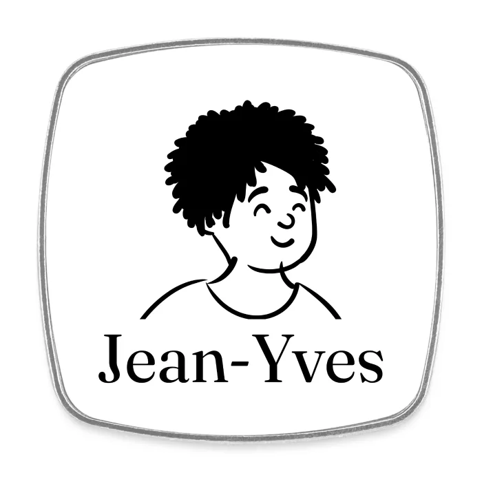 Magnet personnalisé au prénom Jean-Yves