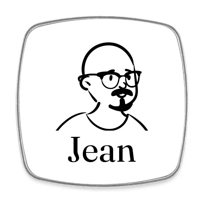 Magnet personnalisé au prénom Jean