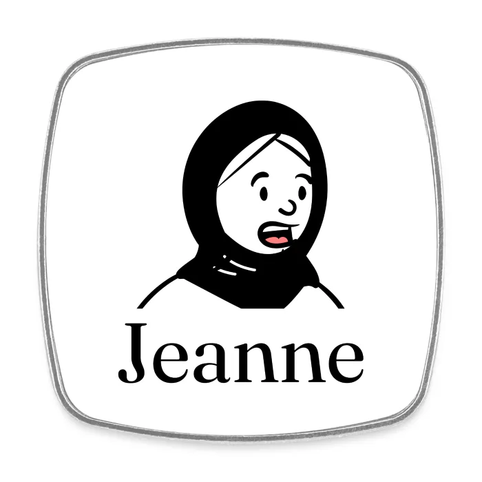 Magnet personnalisé au prénom Jeanne