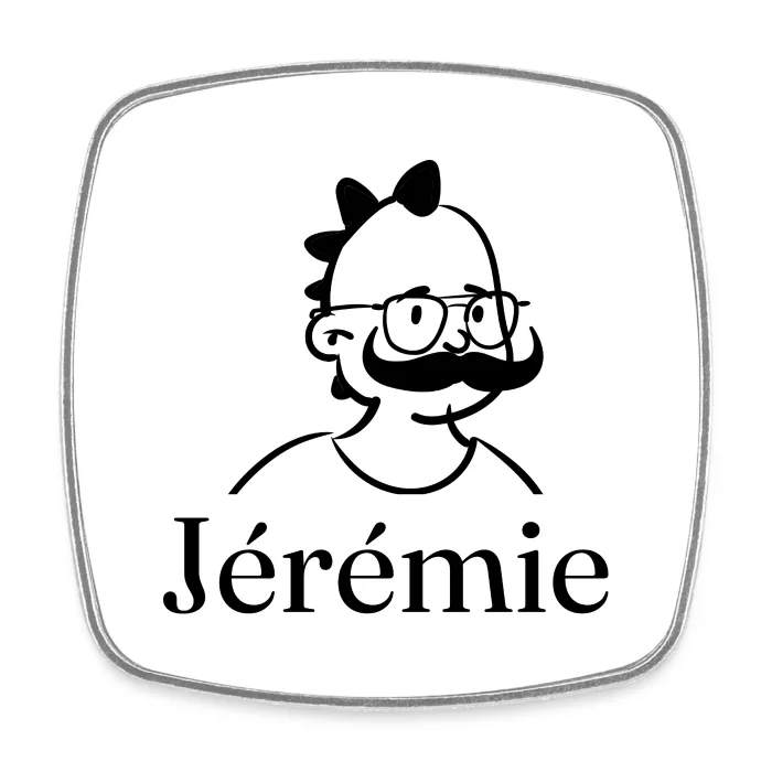 Magnet personnalisé au prénom Jérémie