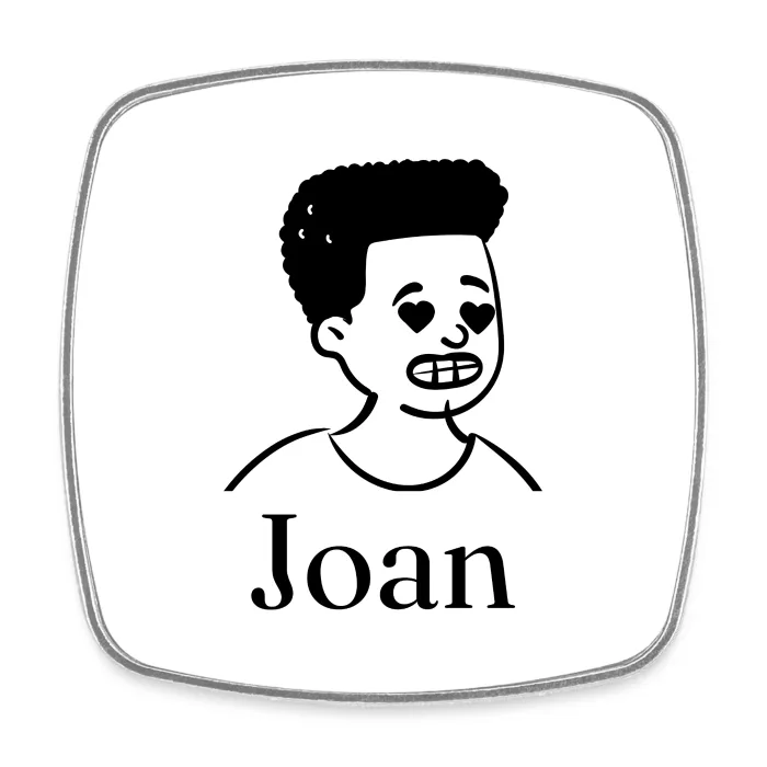 Magnet personnalisé au prénom Joan
