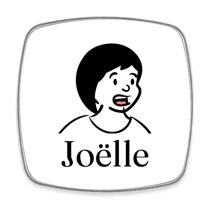 Magnet personnalisé au prénom Joëlle