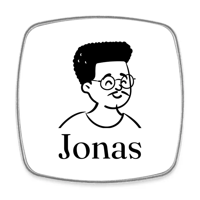 Magnet personnalisé au prénom Jonas