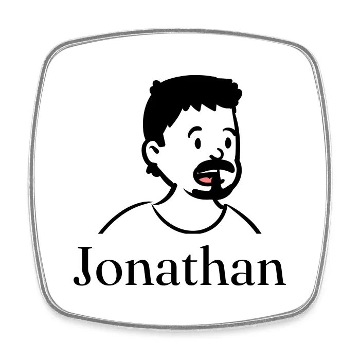 Magnet personnalisé au prénom Jonathan
