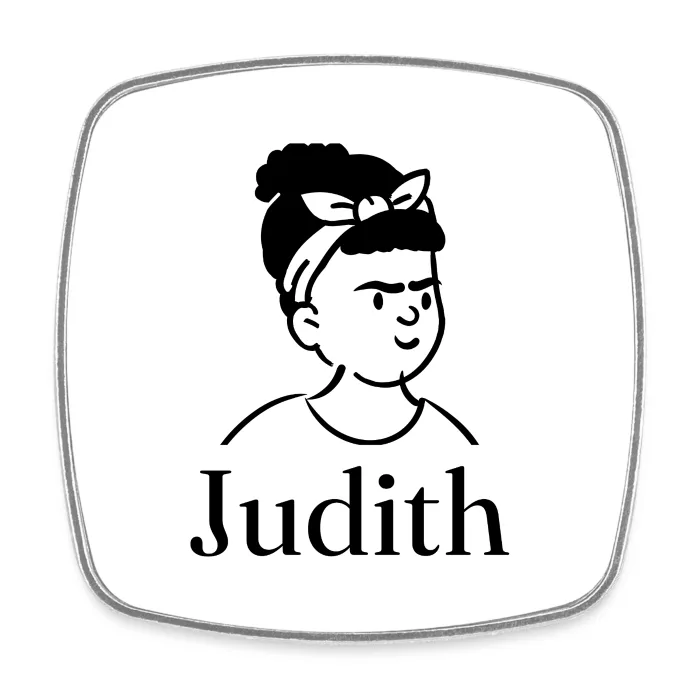 Magnet personnalisé au prénom Judith