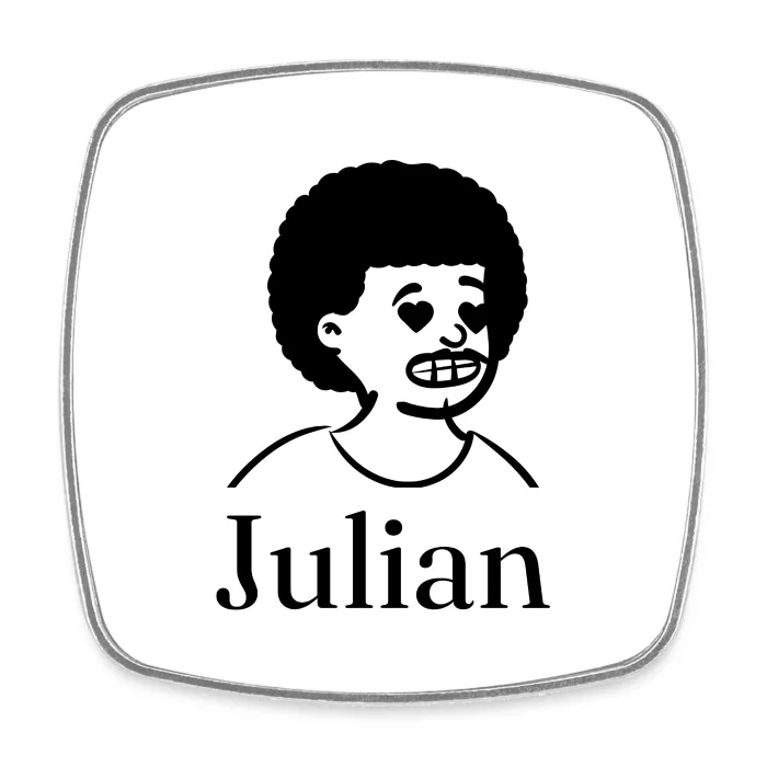 Magnet personnalisé au prénom Julian