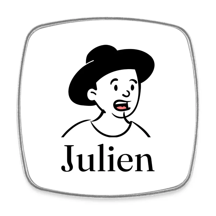 Magnet personnalisé au prénom Julien