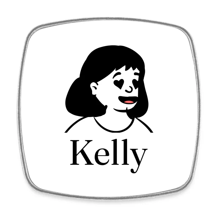 Magnet personnalisé au prénom Kelly