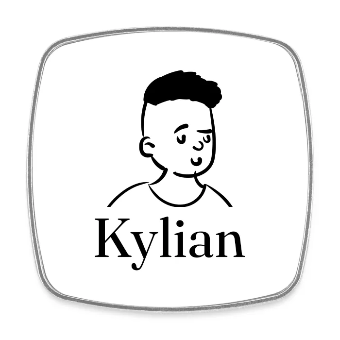 Magnet personnalisé au prénom Kylian