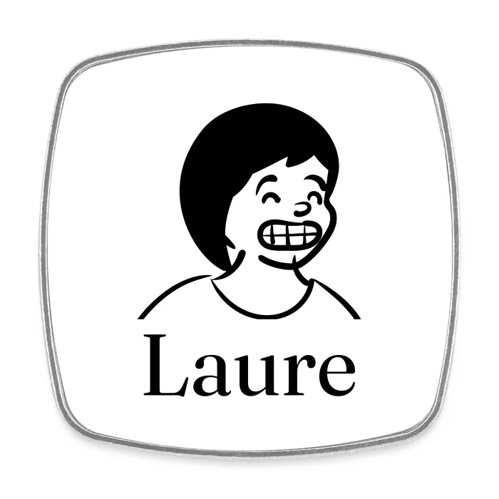 Magnet personnalisé au prénom Laure