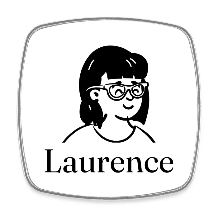 Magnet personnalisé au prénom Laurence