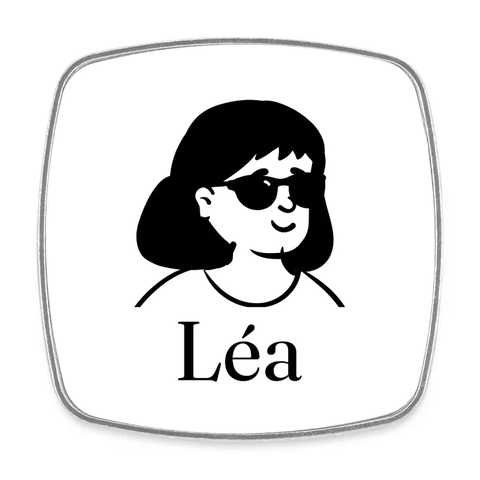 Magnet personnalisé au prénom Léa