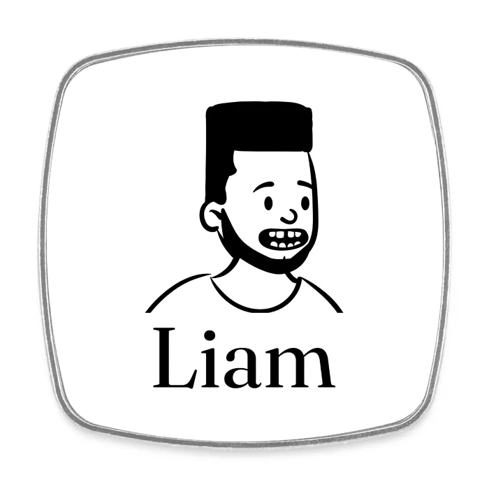 Magnet personnalisé au prénom Liam
