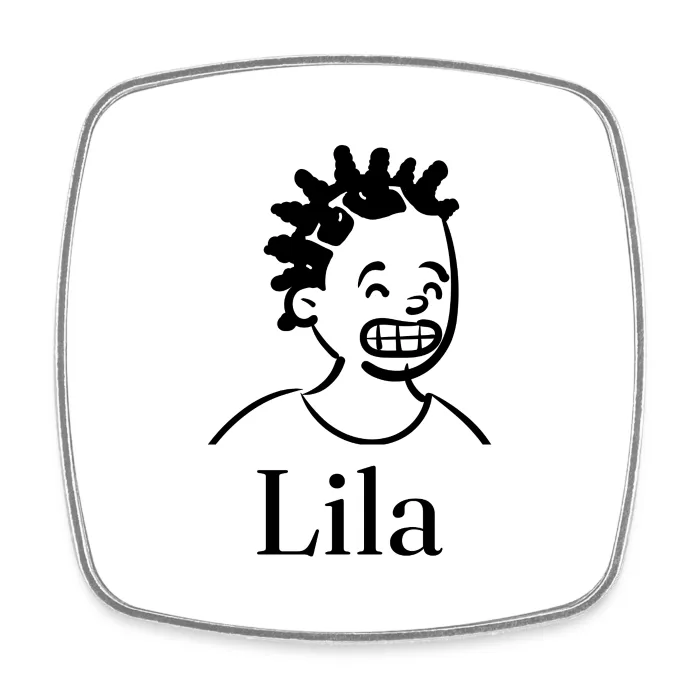 Magnet personnalisé au prénom Lila