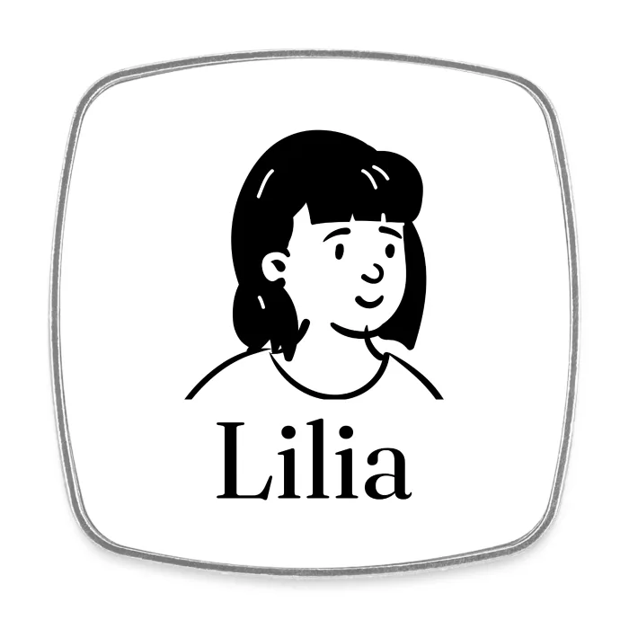 Magnet personnalisé au prénom Lilia