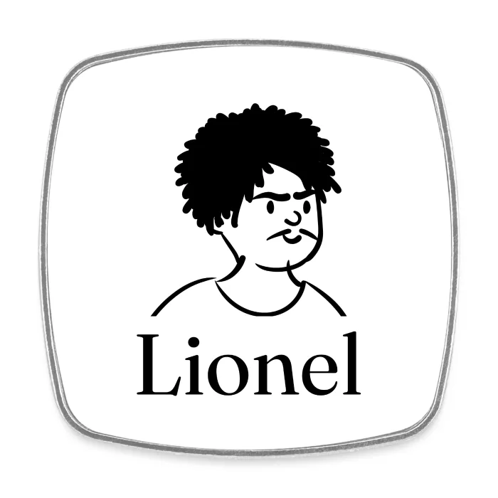 Magnet personnalisé au prénom Lionel