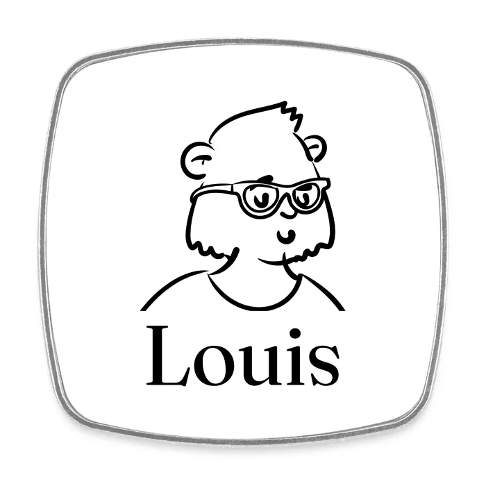 Magnet personnalisé au prénom Louis