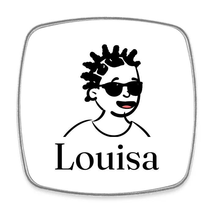 Magnet personnalisé au prénom Louisa