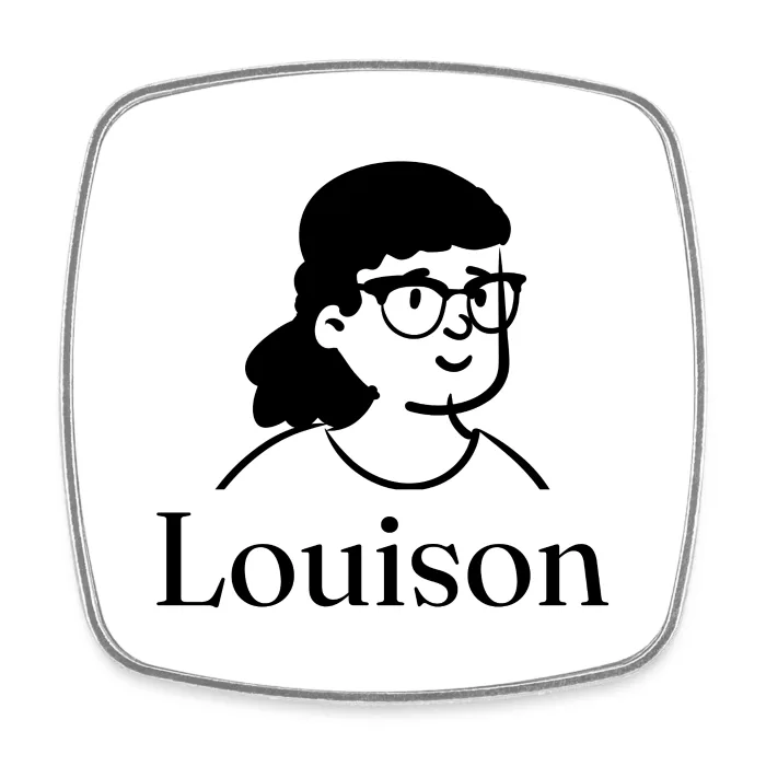 Magnet personnalisé au prénom Louison