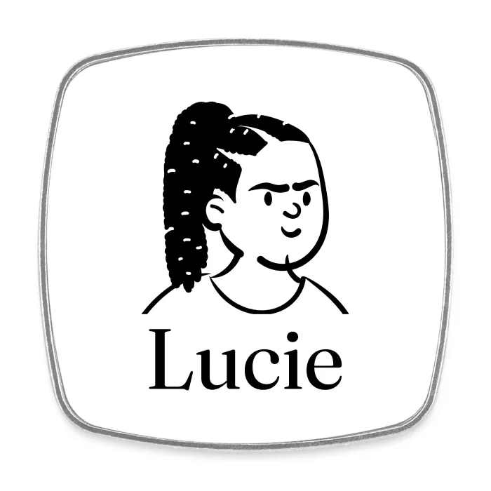 Magnet personnalisé au prénom Lucie