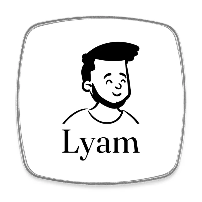 Magnet personnalisé au prénom Lyam