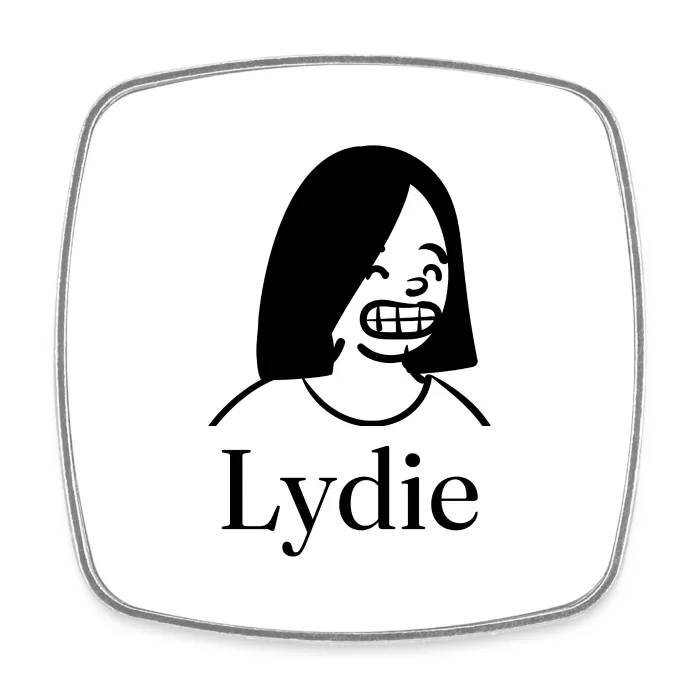 Magnet personnalisé au prénom Lydie