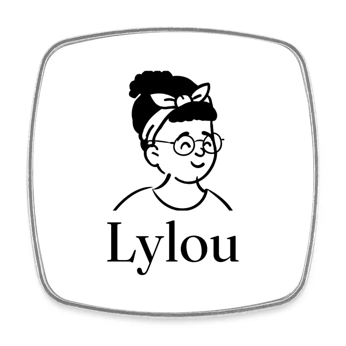 Magnet personnalisé au prénom Lylou
