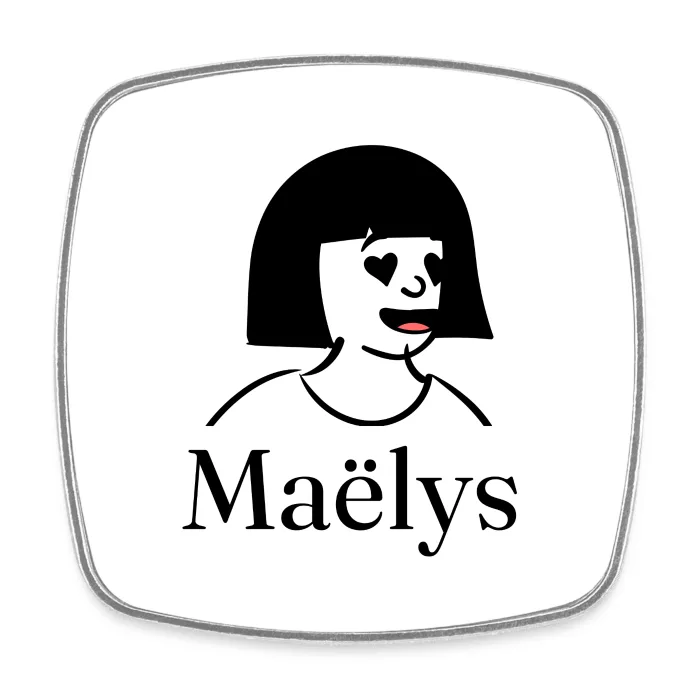 Magnet personnalisé au prénom Maëlys