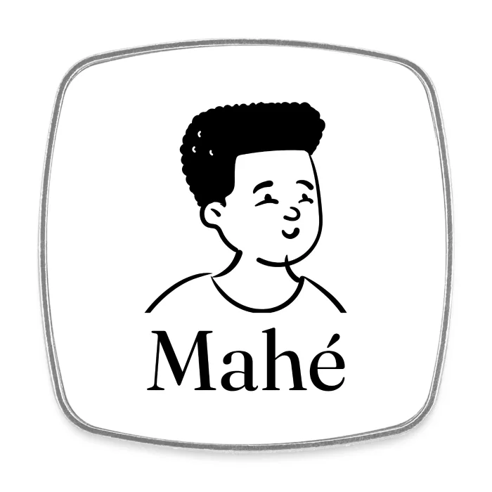 Magnet personnalisé au prénom Mahé