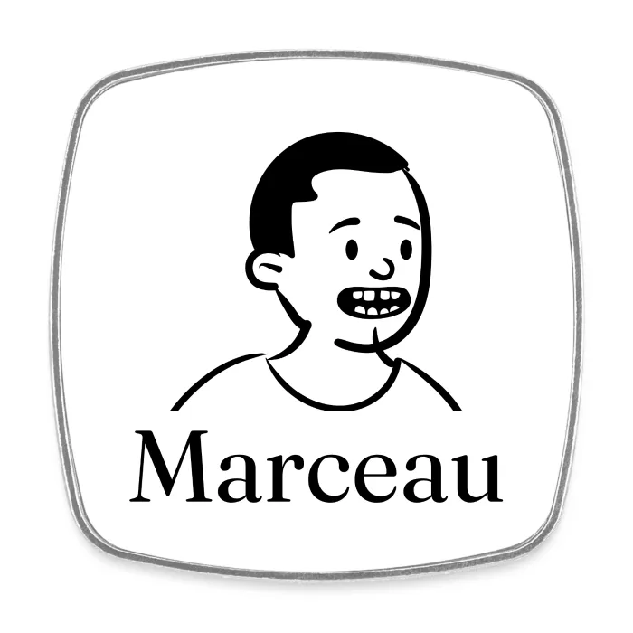 Magnet personnalisé au prénom Marceau