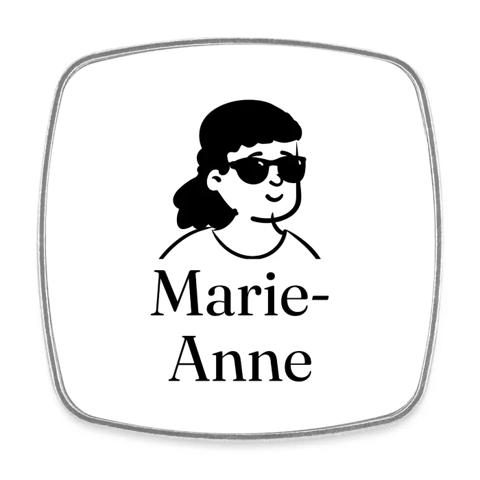 Magnet personnalisé au prénom Marie-Anne