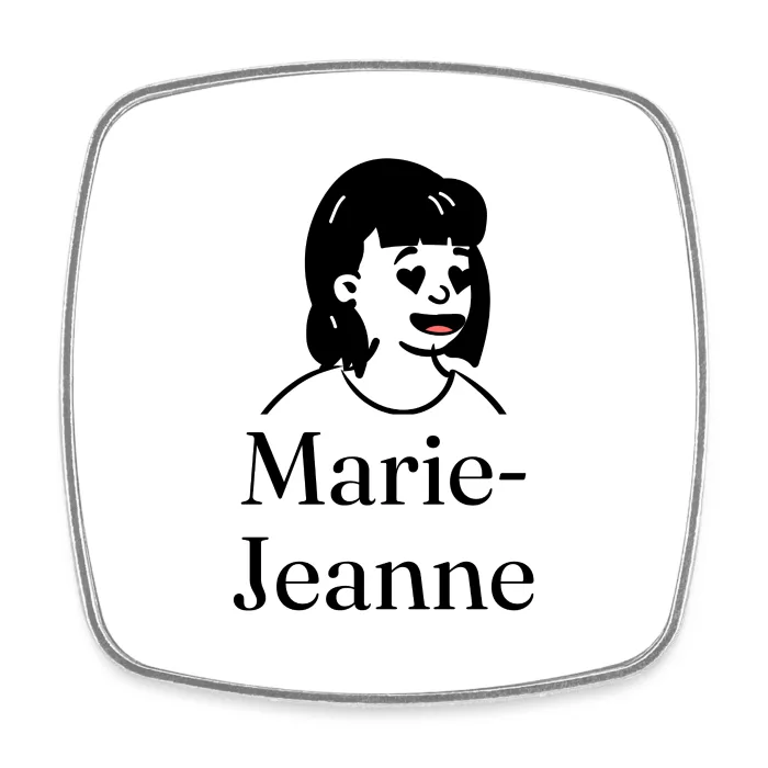 Magnet personnalisé au prénom Marie-Jeanne