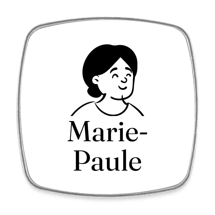 Magnet personnalisé au prénom Marie-Paule
