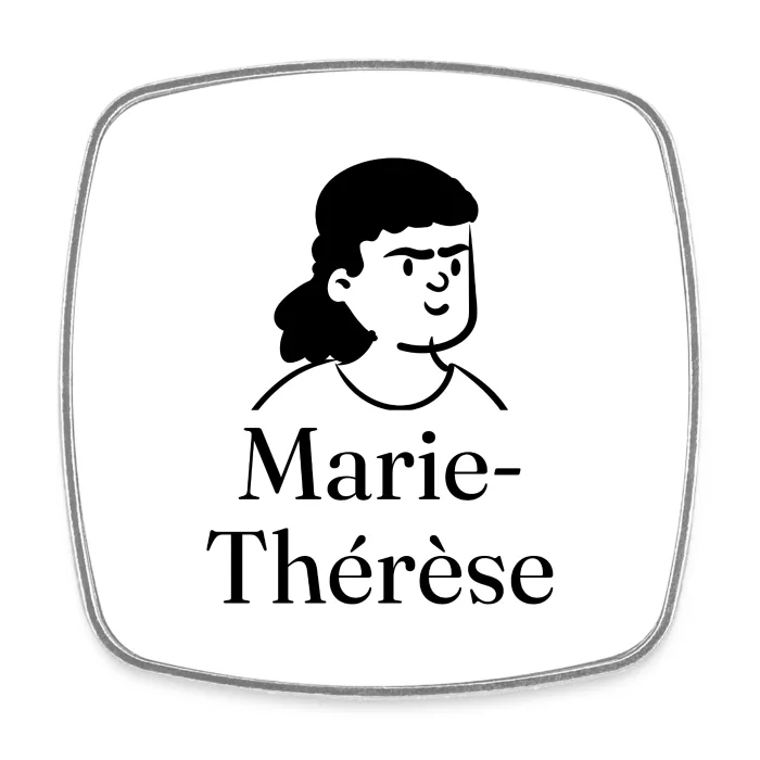 Magnet personnalisé au prénom Marie-Thérèse