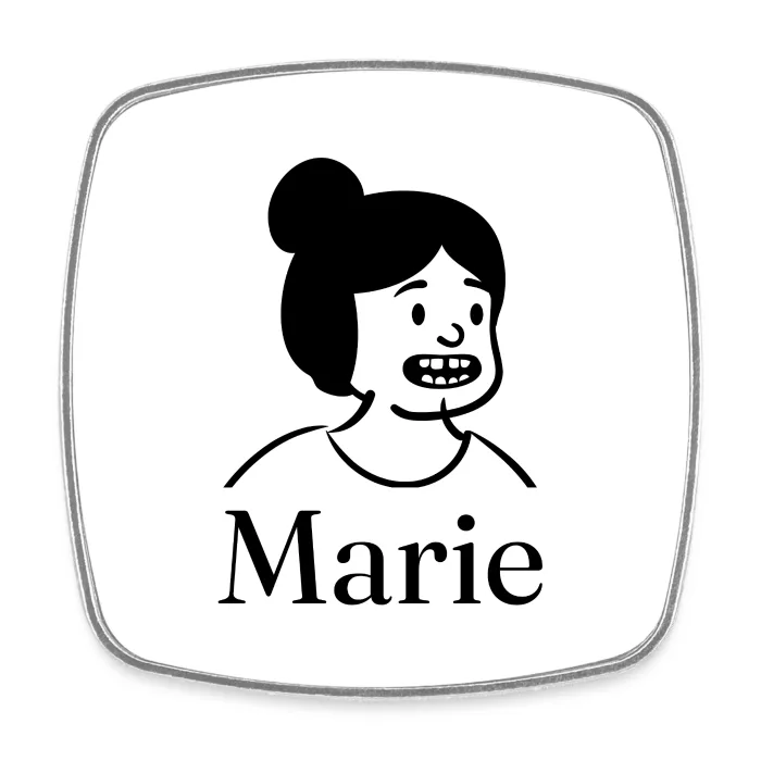 Magnet personnalisé au prénom Marie