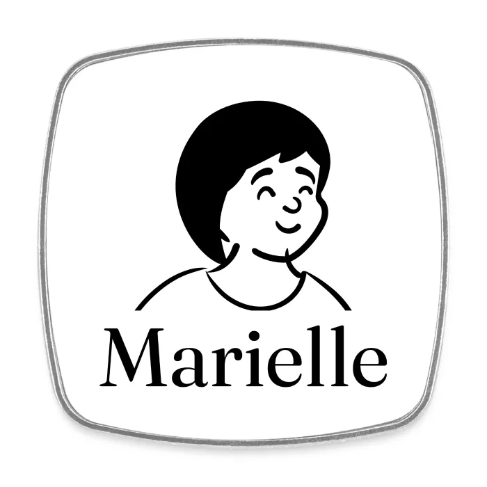 Magnet personnalisé au prénom Marielle