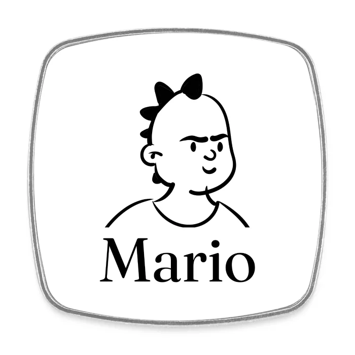 Magnet personnalisé au prénom Mario