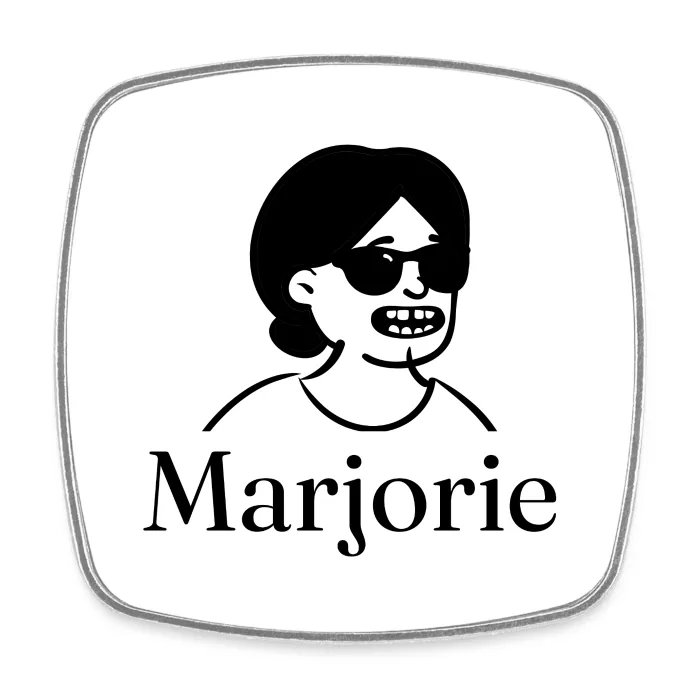 Magnet personnalisé au prénom Marjorie