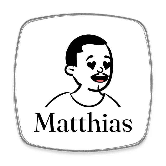 Magnet personnalisé au prénom Matthias